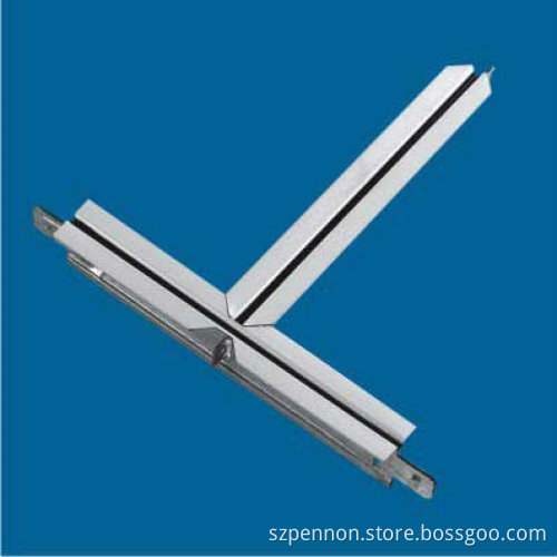 Galvanized T-Shaped Keels Ceiling Decorative Groove T-Bar T Grid